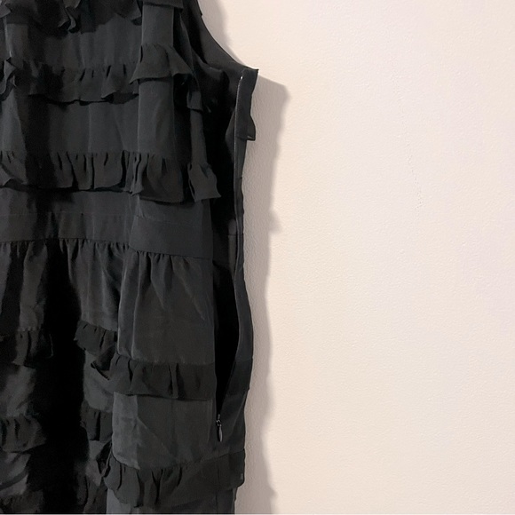 TIBI Silk Mini Ruffle Dress - Picture 10 of 12